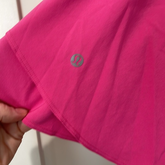 Lululemon Sonic Pink Tennis Skirt - Picture 2 of 3